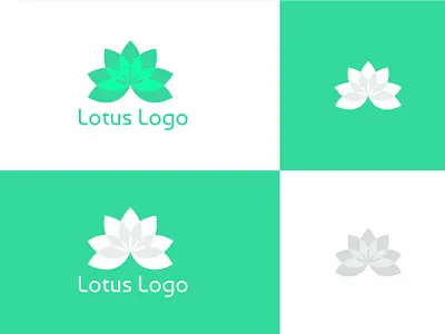 Lotus Logo branding graphic design logo