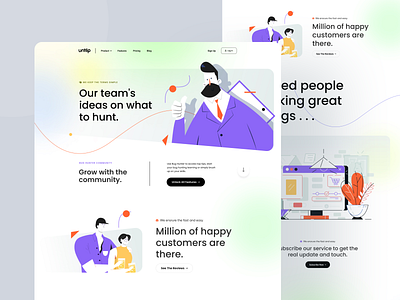 Exploring landing page agency landing application branding business design digital agency functional website graphic design header illustration illustrations logo research ui uiux ux web web design website website design