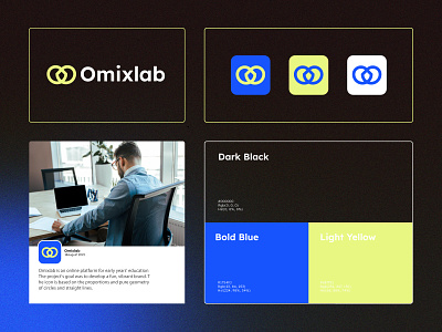 Omixlab Brand Identity. abstract brand branding design ecommerce identity logo logo designer mark