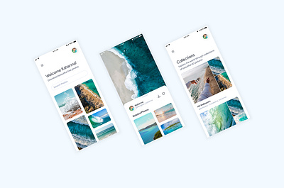 Photo Download App Concept app app design ios mobile app mobile app design mobile design