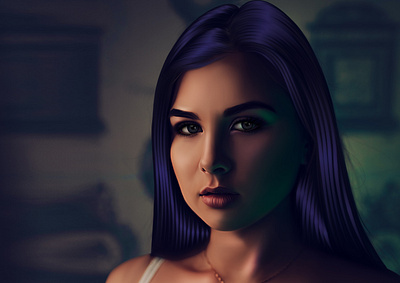 Stunning Art | Realistic Oil Painting animation design graphic design illustration