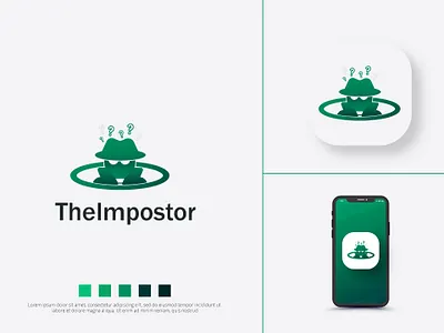 Imposter Mobile app logo design amdesignspack app agency app icon app logo app maker application logo brand app logo brand logo devoloper agnecy dribbble imposter imposter lgo logo for sell marketing agency mobile app logo modern app logo modern logo website logo