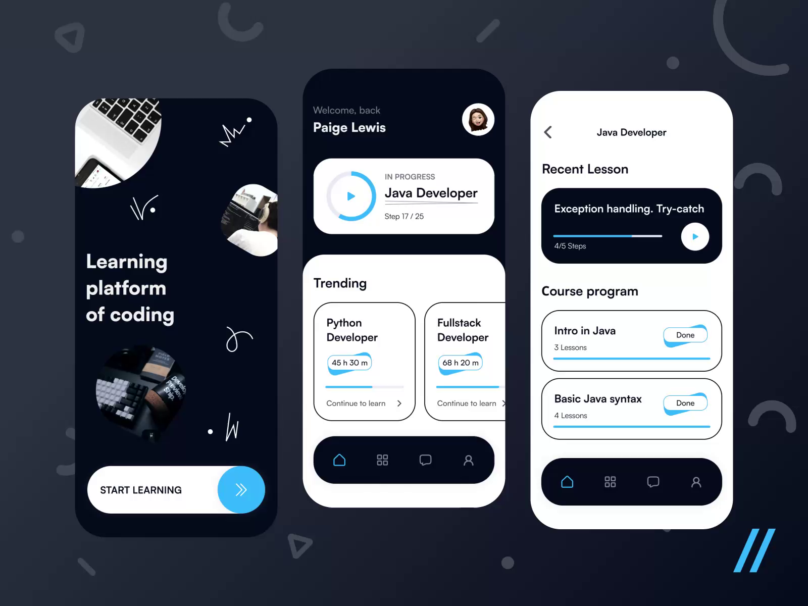 Coding Education Platform by Kristina Spiridonova for Purrweb UI/UX ...