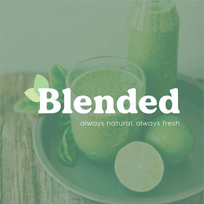 Blended #3 art artwork brand brand design brand designer brand identity branding design digital art digital illustration illustration juice juice brand logo logo design logos smoothie smoothie brand ui vector