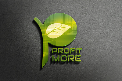 Profit More Logo Design investment company logo logo design stock market