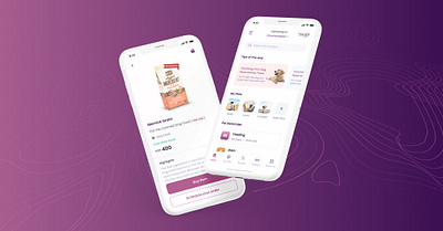 Nutrifill app app cart colour design e commerce icon illustration illustrator pets product reminder ui