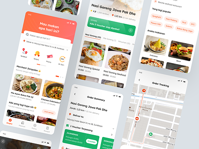 Pangan - Food Delivery Mobile App animation clean cooking courier delivery app dinner food delivery application food delivery service food mobile app food order foodie lunch mobile app mobile design order prototype restaurant restaurant app ui ux