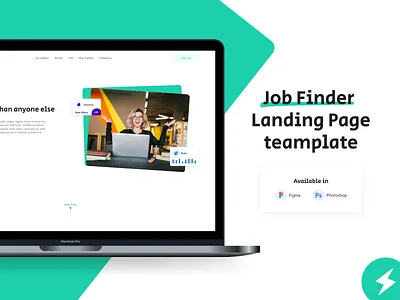 GoWwworks – Minimal Employment Agency Landing Page UI Template unique icons