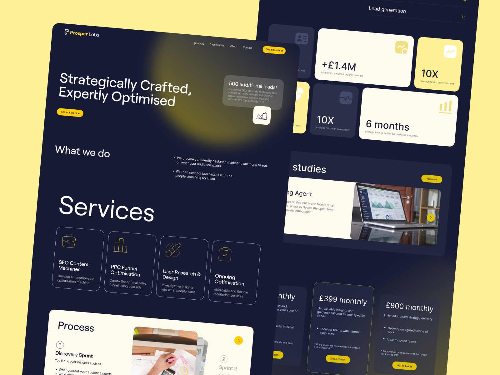 Example of Landing Page Design