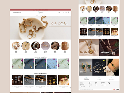 Shopify Ecommerce Jewelery Website