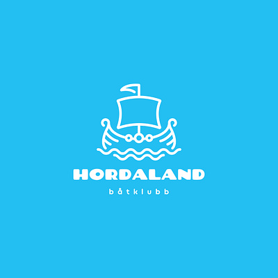 Hordaland Boat Club - Logo boat branding club graphic design logo norway scandinavian viking yacht