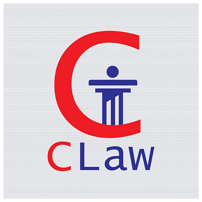 Letter C with law logo design adobe illustrator branding graphic design logo