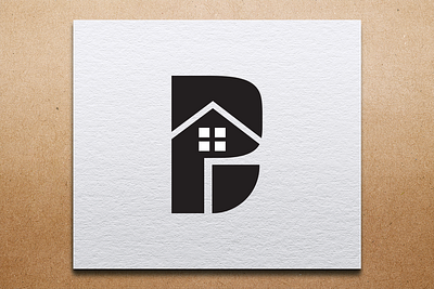 Letter P Real Estate Logo – Modern & Professional Design adobe illustrator branding design graphic design logo