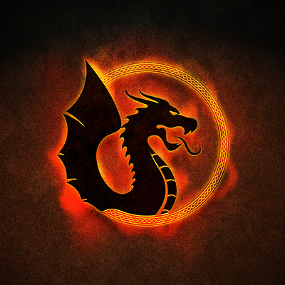 Dragon logo design concept black dragon brand branding dingo graphics dragon fire graphic design logo logo design logo dragon print print design