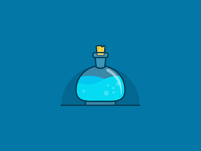 Potion adobe design digital art graphic design hp icon illustration illustrator logo potion ve vector