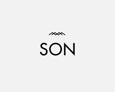 Son branding graphic design logo minimal