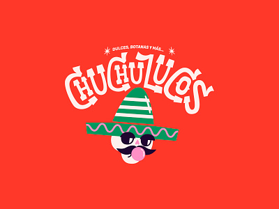 Chuchulucos branding candy graphic design identity logo mexican skull