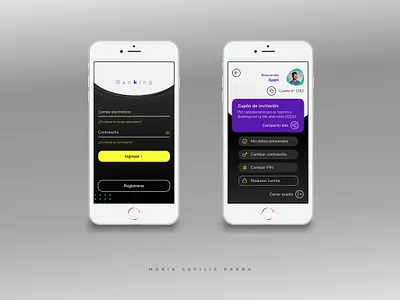 Banking app app design appdesign argentina bank design diseño grafico diseñografico graphic design interface ui