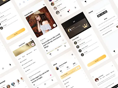 Heterosexual friends App app design icon ui ux