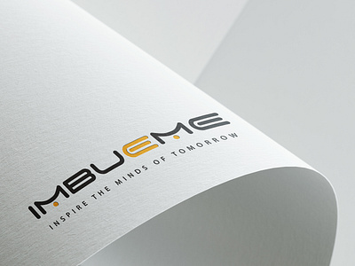 IMBUEME logo design creative logo design imbueme logo logo design modern logo simple wordmark logo unique logo