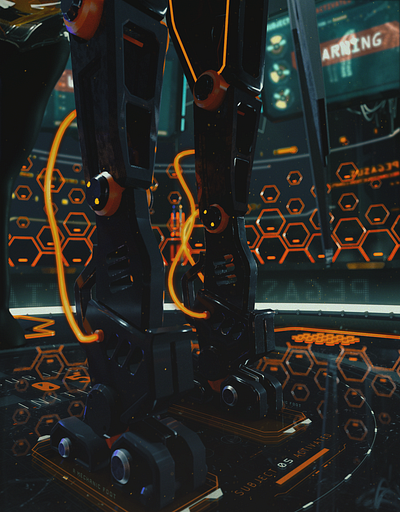 ƤƩƓAŜUŜ 02 3d 3danimal 3dcharacter 3dmodel autodesk cinema 4d cyberpunk fantasy hud huddesign redshift trend trend2021
