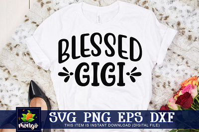 Blessed gigi SVG png