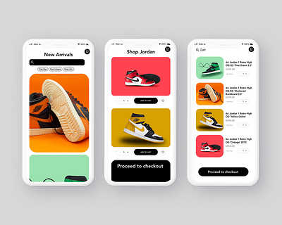 Nike Prototype App app app design appdesign apps apps screen branding character classmates clients collaboration design graphic design illustration logo nike ui userinterface uxui