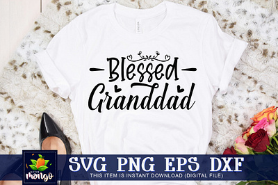 Blessed granddad SVG cricut