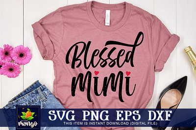 Blessed mimi SVG png