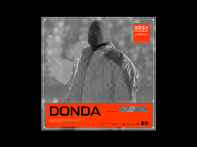DONDA / Concept Cover album album cover album design cover design graphic design kanye west