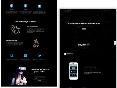 Play Bank VR (Proyecto fintech) design graphic design icon ui ux