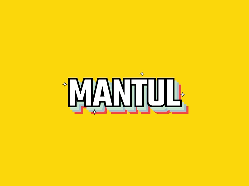 MANTUL animate animation bouncing gif loop sticker animation sticker gif