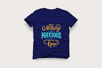 Lettering/typography t shirt design modern