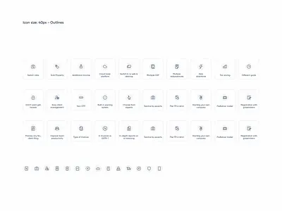 Crafting functional icons for ClearTax's website redesign app branding design finance fintech icon icon suite iconography illustration logo typography ui ux vector