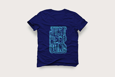 Lettering/typography t shirt design modern typography