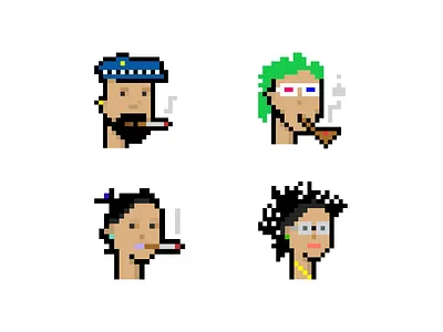 Pixel Fun animation art cuberpunk design figma illustration pixel product design ui