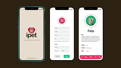 For pet lovers @rafaelibarrah app appdesign graphicdesign international logo uiux uiuxdesign