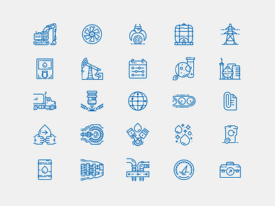 Icons Part II branding design graphic design icon iconography illustration vector