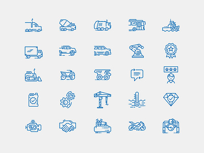 Icons Part I branding design graphic design icon iconography illustration vector