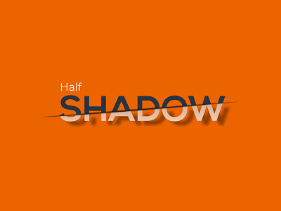 HALF SHADOW 3d animation branding businesslogo design eyecatcing flat goodlogo graphic design halfshadow illustration illustrator logo logoworld minimalistlogo modernlogo motion graphics ui ux vector