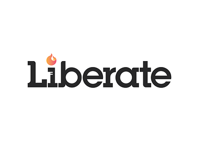 Liberate branding design graphic design illustration logo typography vector