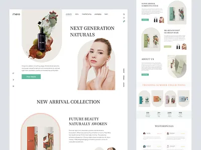 Shopify website design design design system information interface organic store product design research shopify store web web design woocommerce
