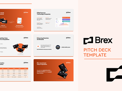 Brex Pitch Deck Template business deck design illustration pitch pitch deck pitch deck design pitch deck designer pitch deck template pitchdeck ppt presentation presentation design presentation template slide deck slide design slidebean startup template template design