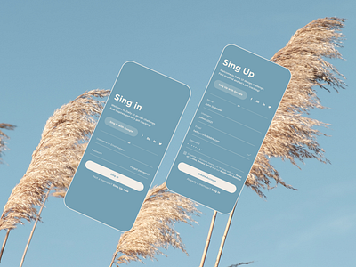 Daily UI #001 – Sing Up app challenge concept daily ui design figma log in mobile registration sing in sing up ui ux