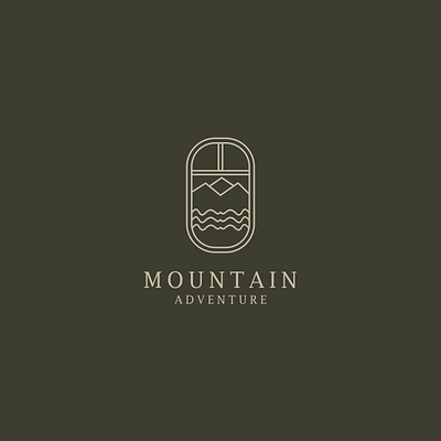 MOUNTAIN LOGO branding design graphic design icon illustration illustrator logo ui vector