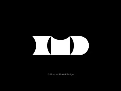 XMD branding d design geometry icon illustration logo m md x xm xmd 品牌