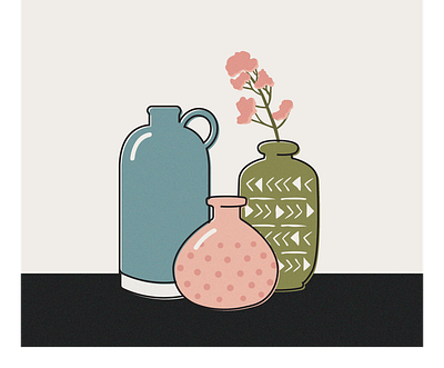 Still life illustration graphic design illustration