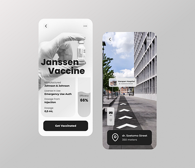 Vaccine Covid-19 Mobile Apps app design corona covid covid19 doctor figma health healthcare hospital medic medicine mobile app ui ux vaccination vaccine