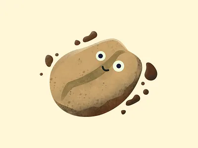 Coffito illustrated character affinity character design honduras illustration kawai vector