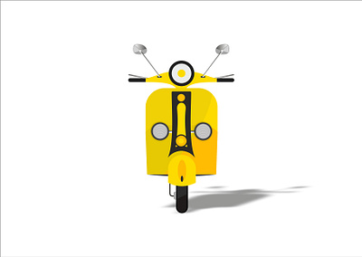 Vector Scooter graphic design illustration vector scooter